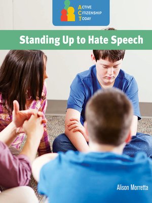cover image of Standing Up to Hate Speech